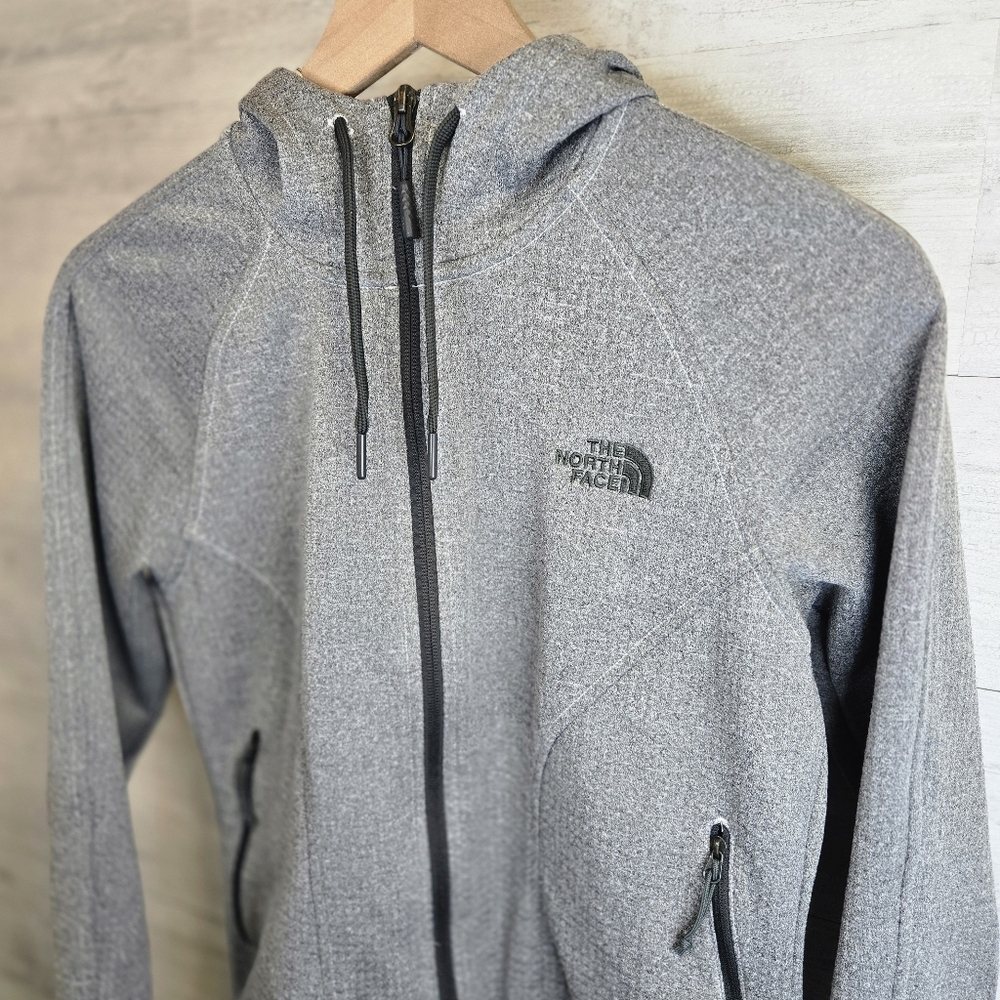 The North Face Womens Medium Grey Hoodie Jacket
